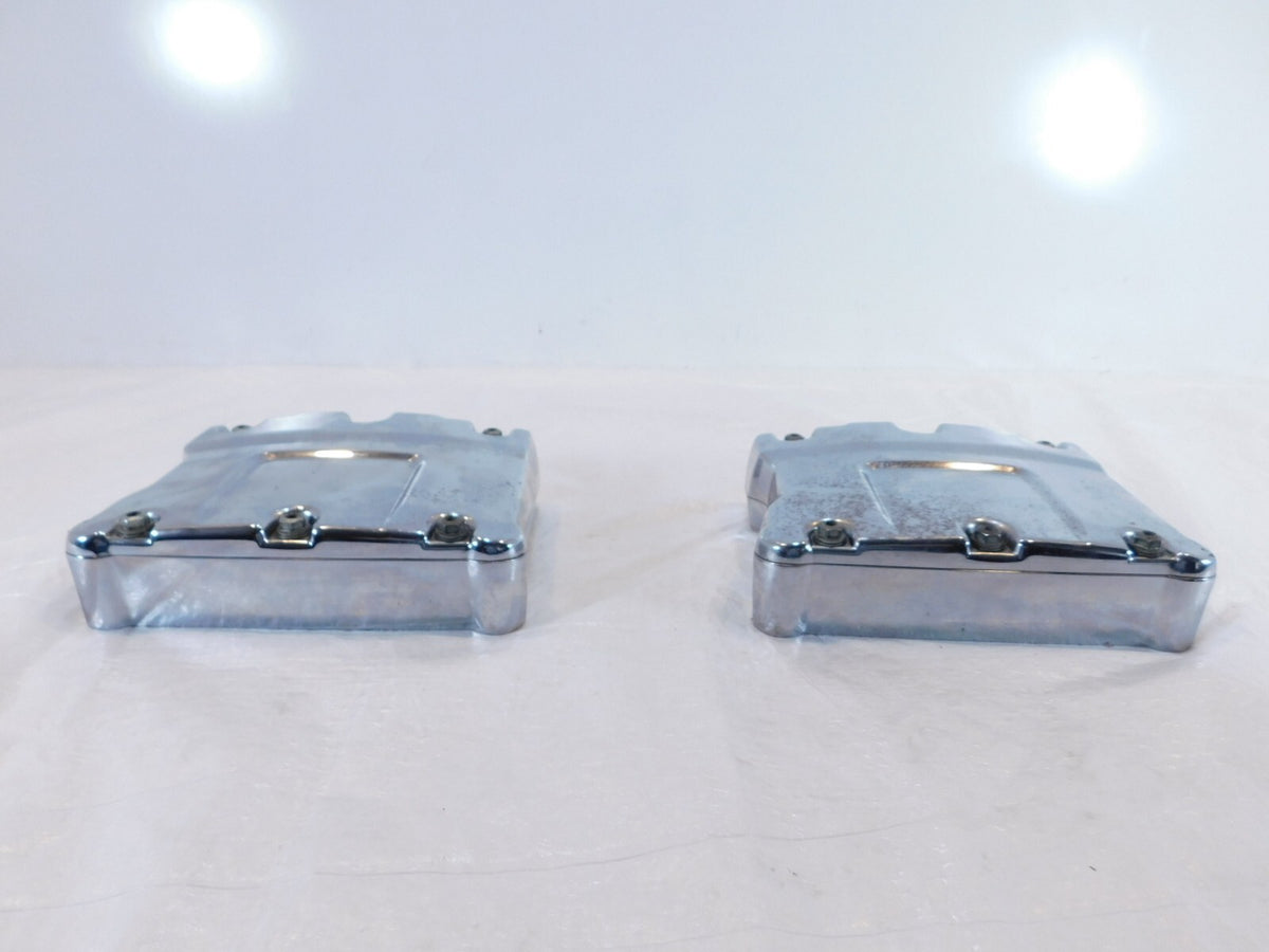 Harley Davidson Touring Dyna & Softail Chrome Cylinder Head Top Rocker Boxes - C3 Cycle