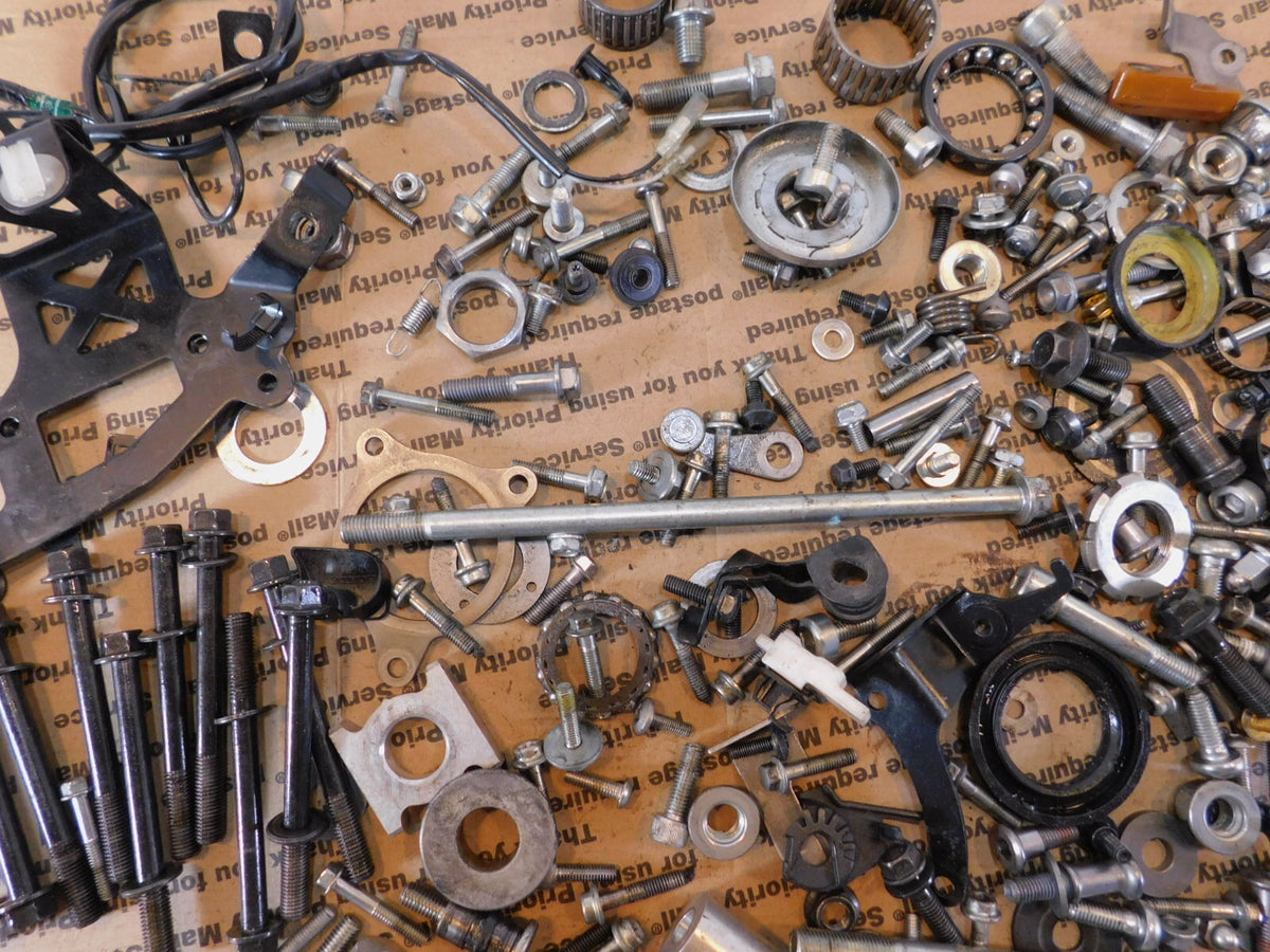 2014 14 Honda CBR650 CBR650F CBR 650 Nut Bolts & Brackets Hardware Parts Box Lot - C3 Cycle