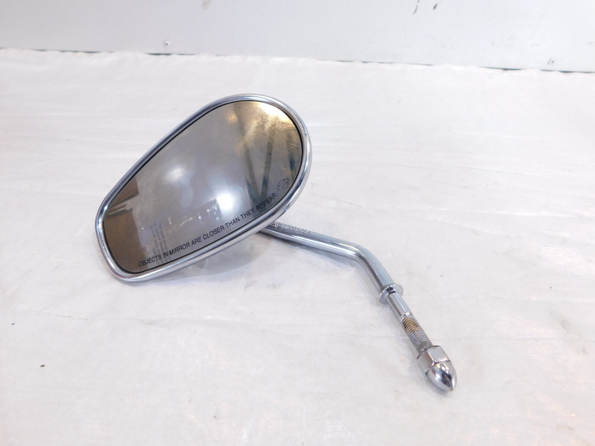 Harley Davidson FXR & Softail & Dyna & Sportster Left Chrome Rear View Mirror - C3 Cycle