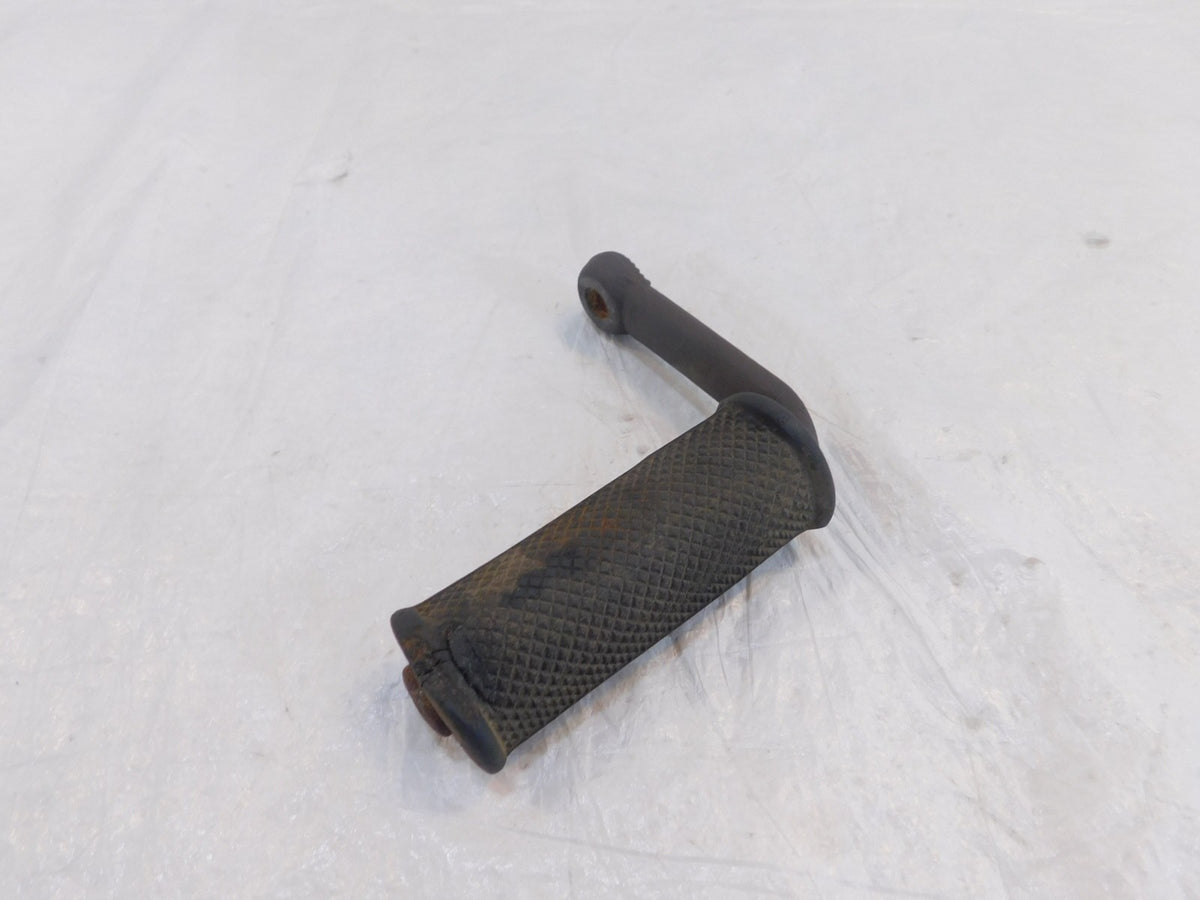 BMW Airhead R100 R60 R75 R80 R90 /6 R100RS Left Front Footrest Foot Peg w/ Mount - C3 Cycle