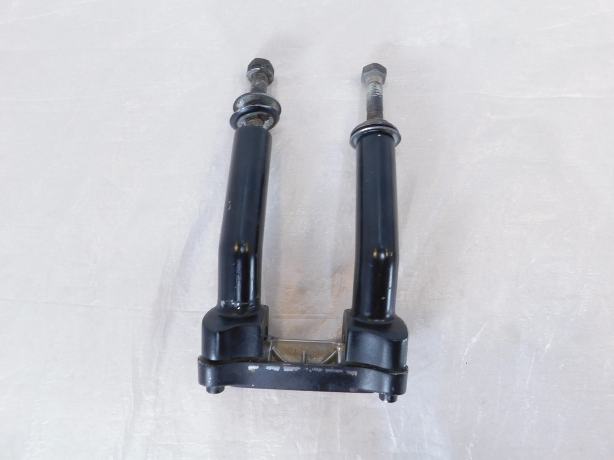 Harley Davidson Sportster 883 & 1200 Black Handlebar Riser Mount Bracket Clamps - C3 Cycle