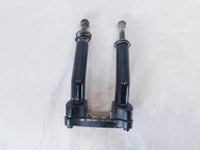 Harley Davidson Sportster 883 & 1200 Black Handlebar Riser Mount Bracket Clamps - C3 Cycle