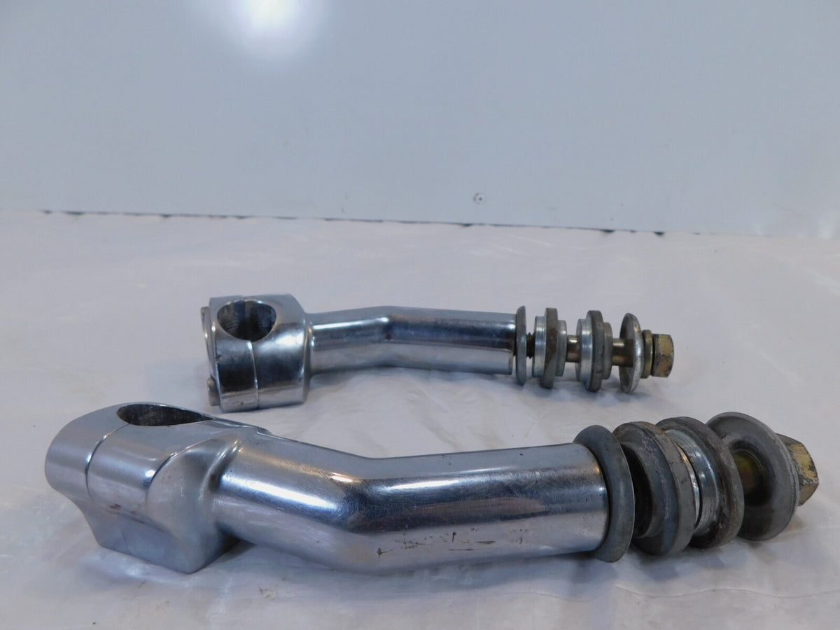 2000-06 Harley Davidson Softail Heritage Classic Handlebar Riser Clamp Brackets - C3 Cycle