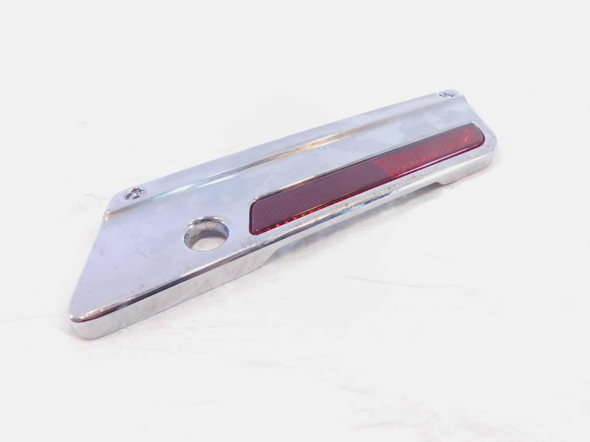 Harley Touring Electra Street Glide Road King Red Right Saddlebag Latch Cover - C3 Cycle