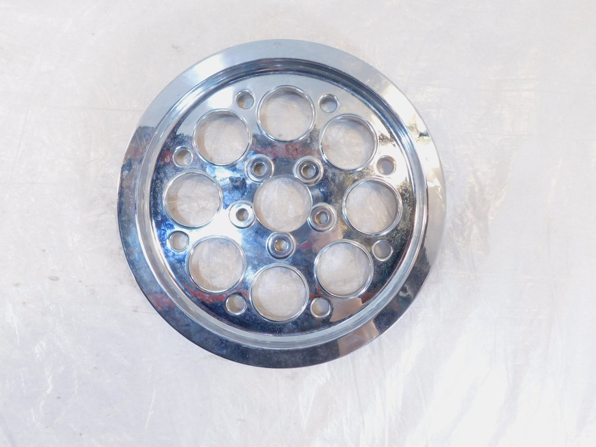 04-06 Harley Screamin Eagle CVO Electra Glide Chrome Rear Wheel Pulley Sprocket - C3 Cycle