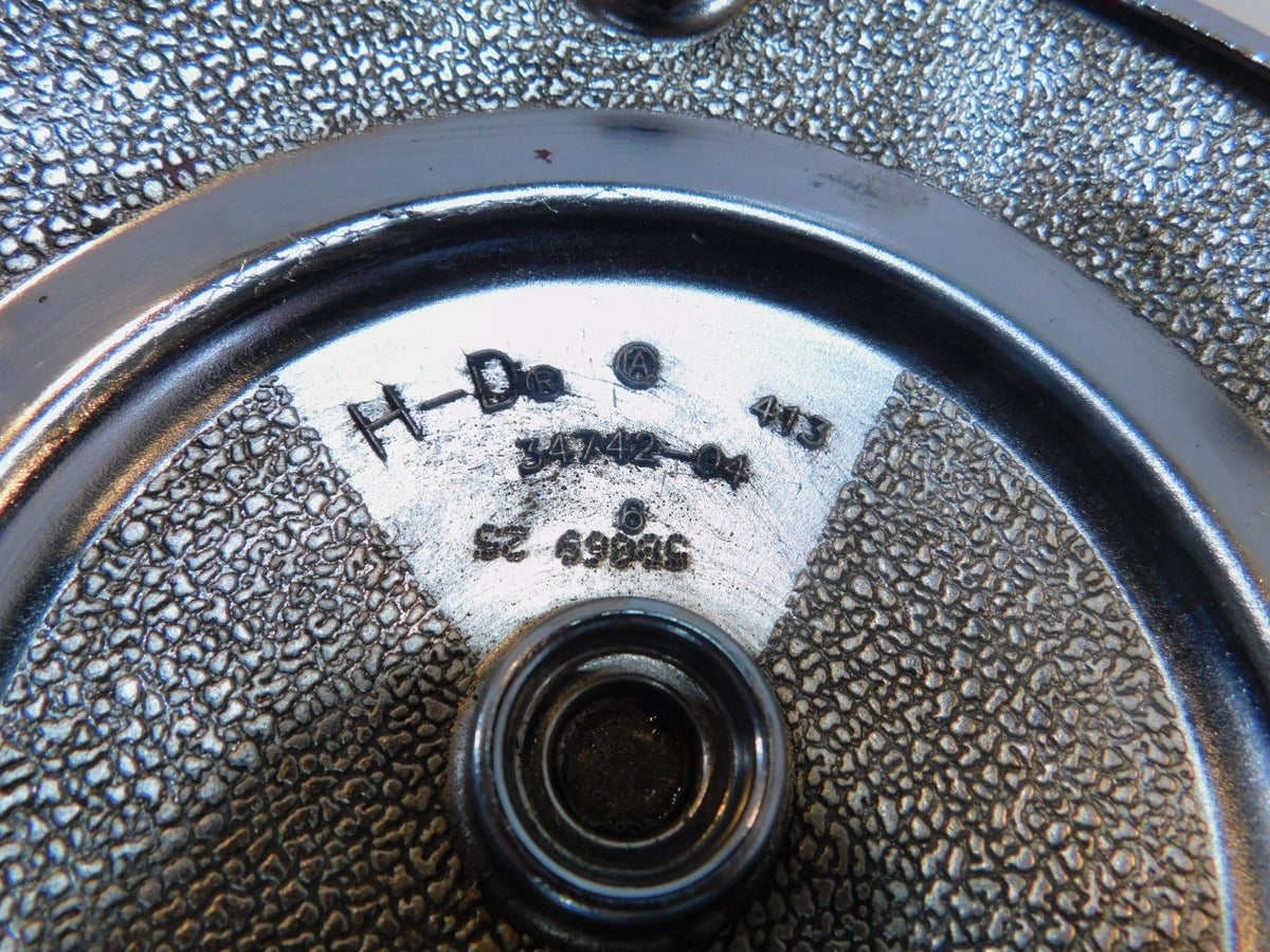 Harley Sportster 883 1200 Left Engine Motor Chrome Clutch Inspection Derby Cover - C3 Cycle