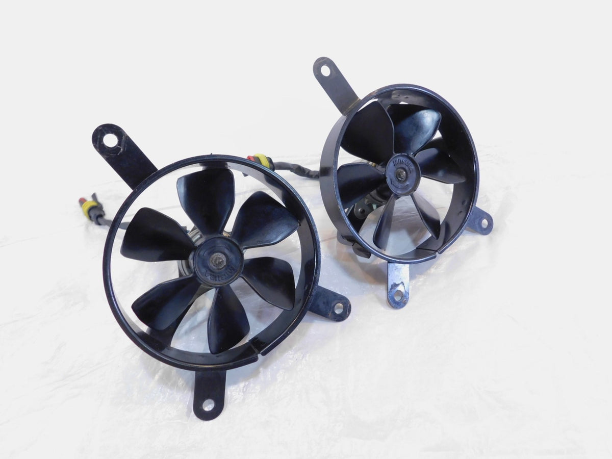 Ducati 749 749S & 999 999R Xerox Water Cooler Coolant Radiator Fan w/ Shroud - C3 Cycle