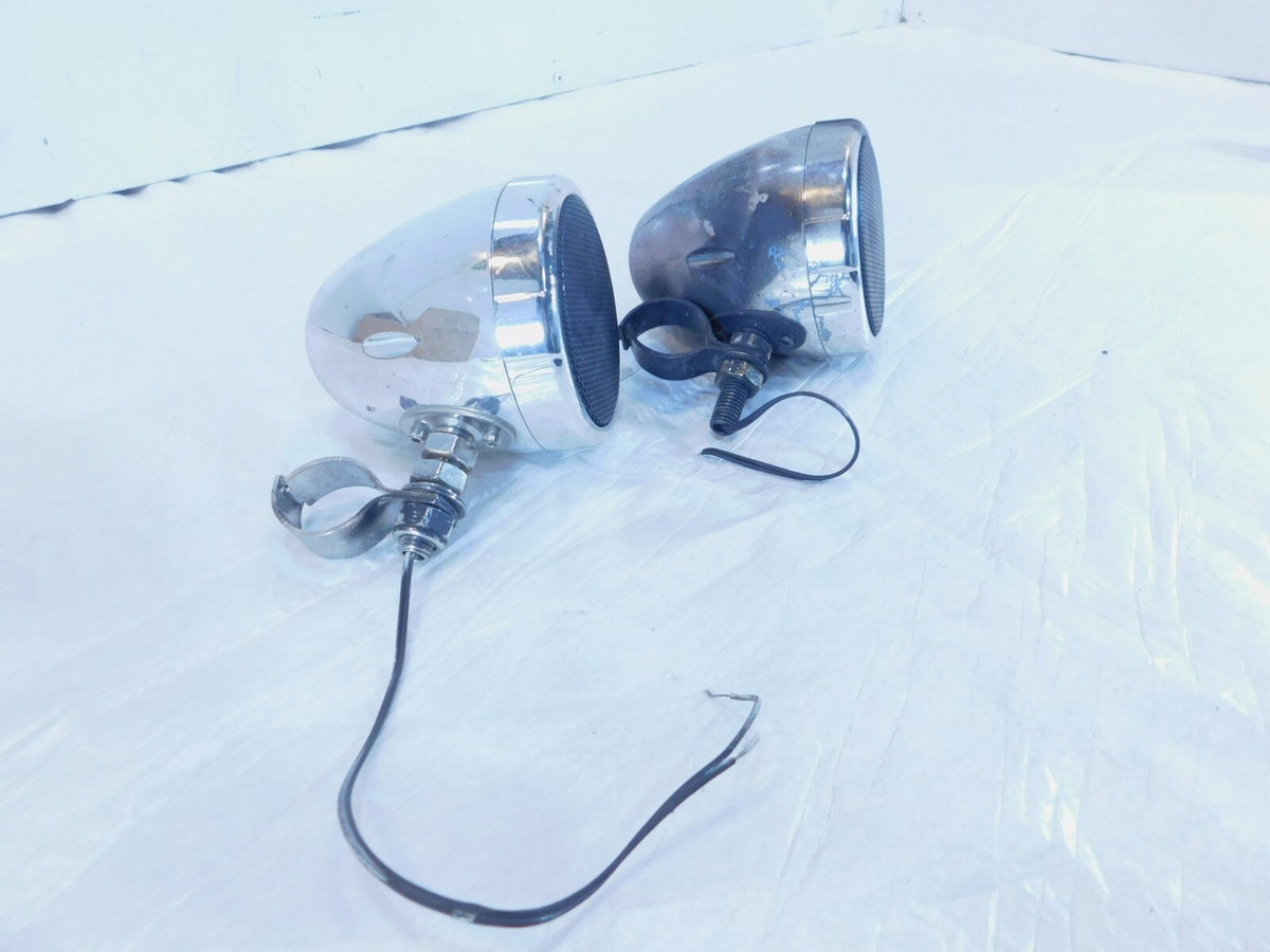 1998-2000 Honda Shadow Ace 750 VT750C Front Handlebar Radio Audio Speakers - C3 Cycle