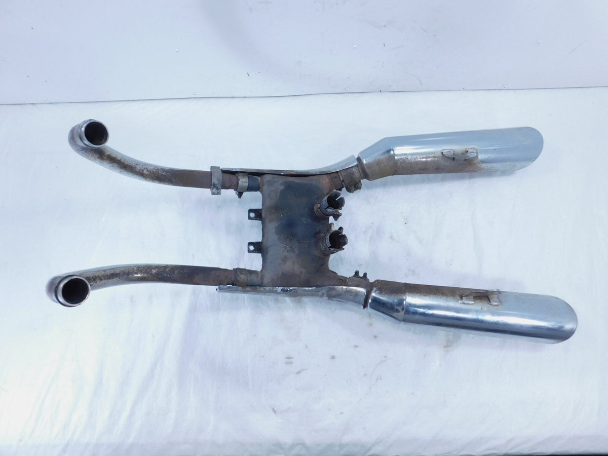 1984-85 Honda VF500C Magna V30 500 Left/Right Exhaust Muffler Header Pipe System - C3 Cycle
