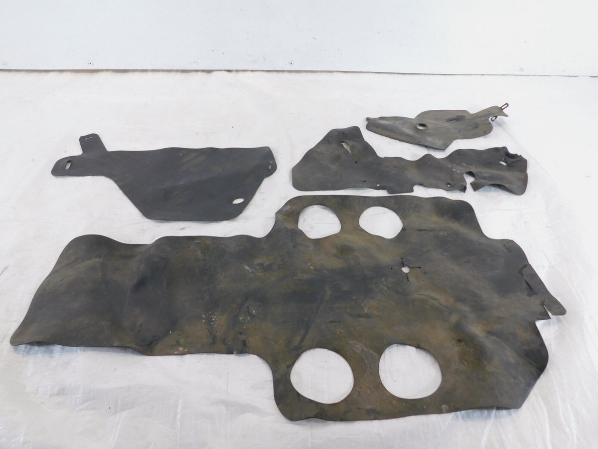Honda ST1300 ST1300A ST1300AC ST1300P Heat Protection Shield Rubber Guard Lot - C3 Cycle