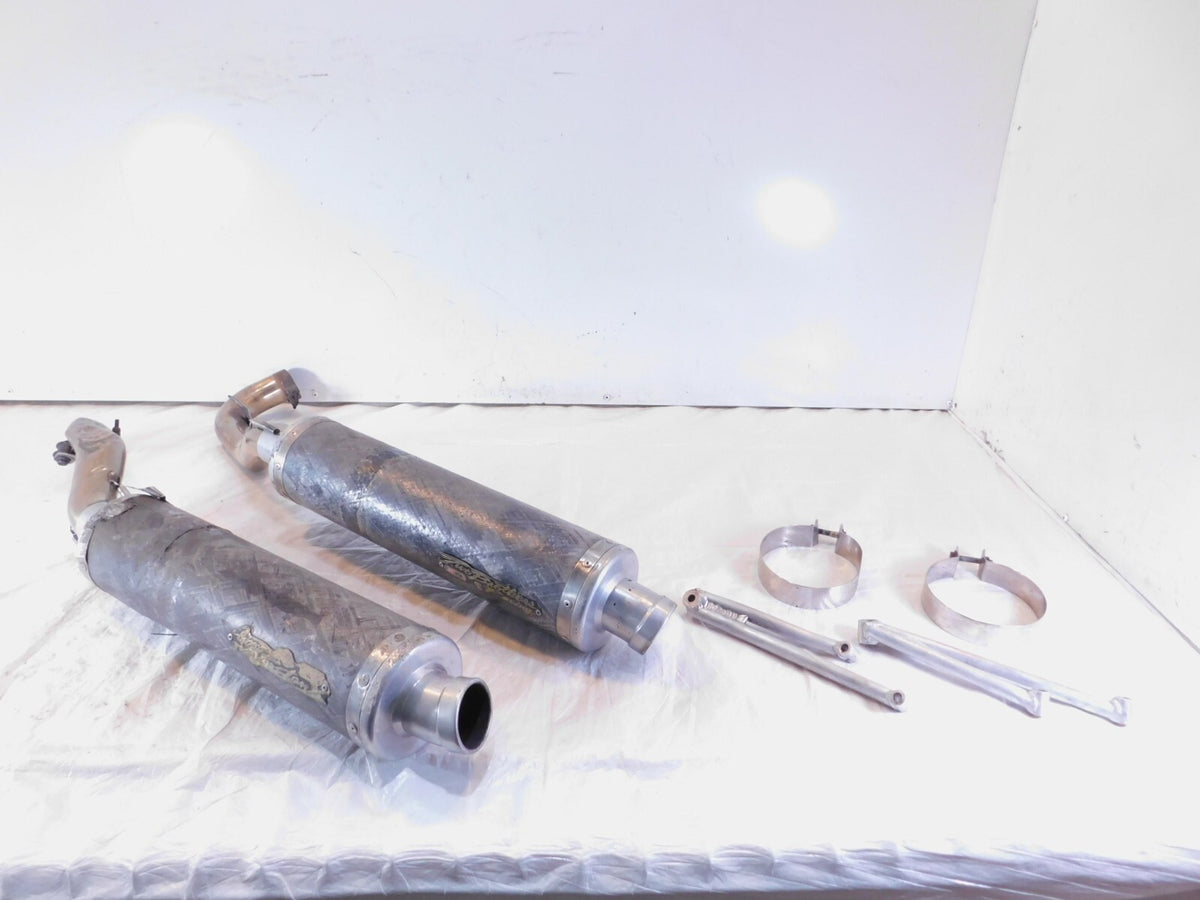 Honda Super Hawk Firestorm VTR1000F Two Brothers Racing Exhaust Muffler Pipes - C3 Cycle