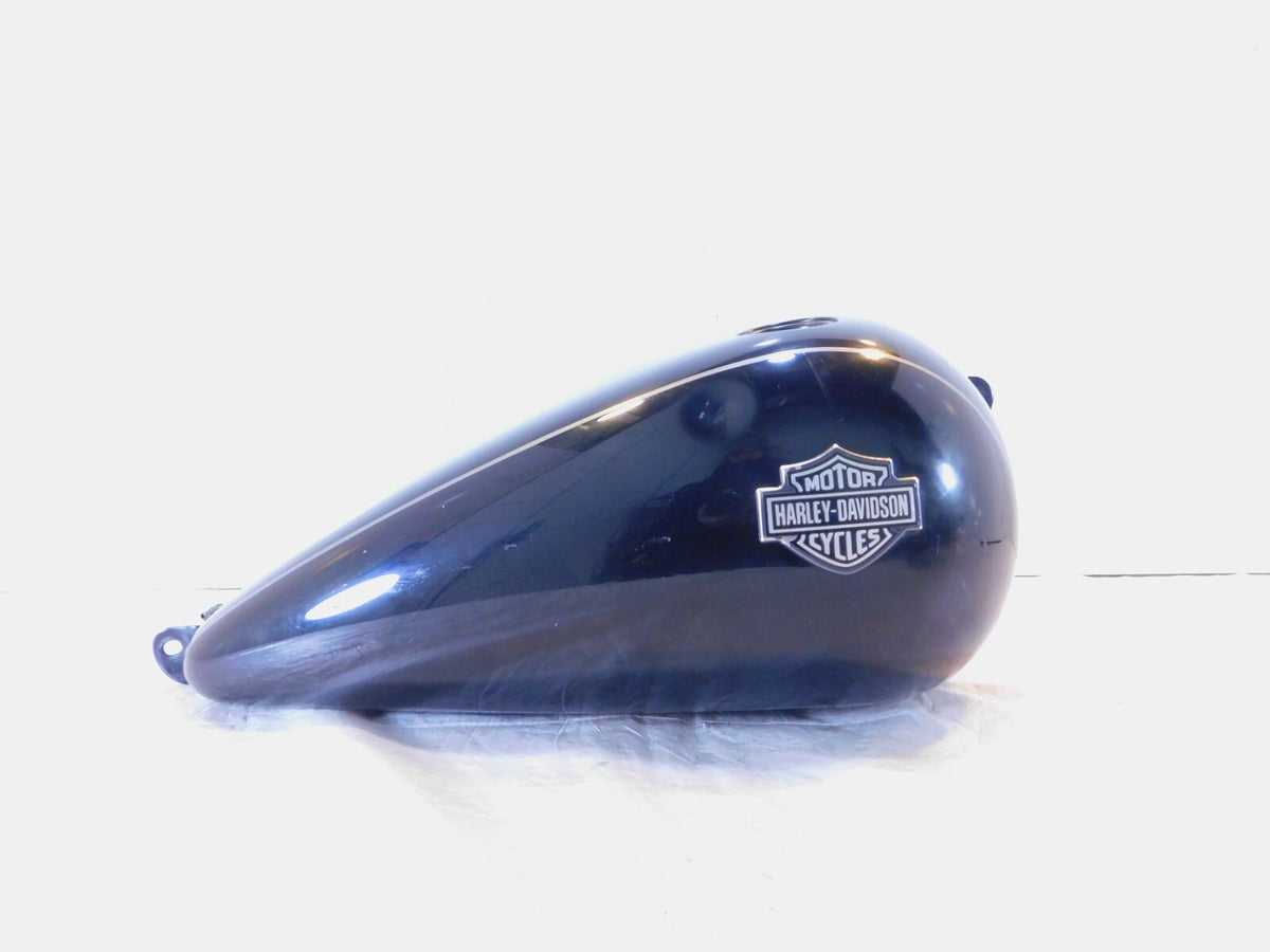 10-17 Harley Davidson Dyna Wide Glide & Street Bob Black Fuel Gas Petrol Tank