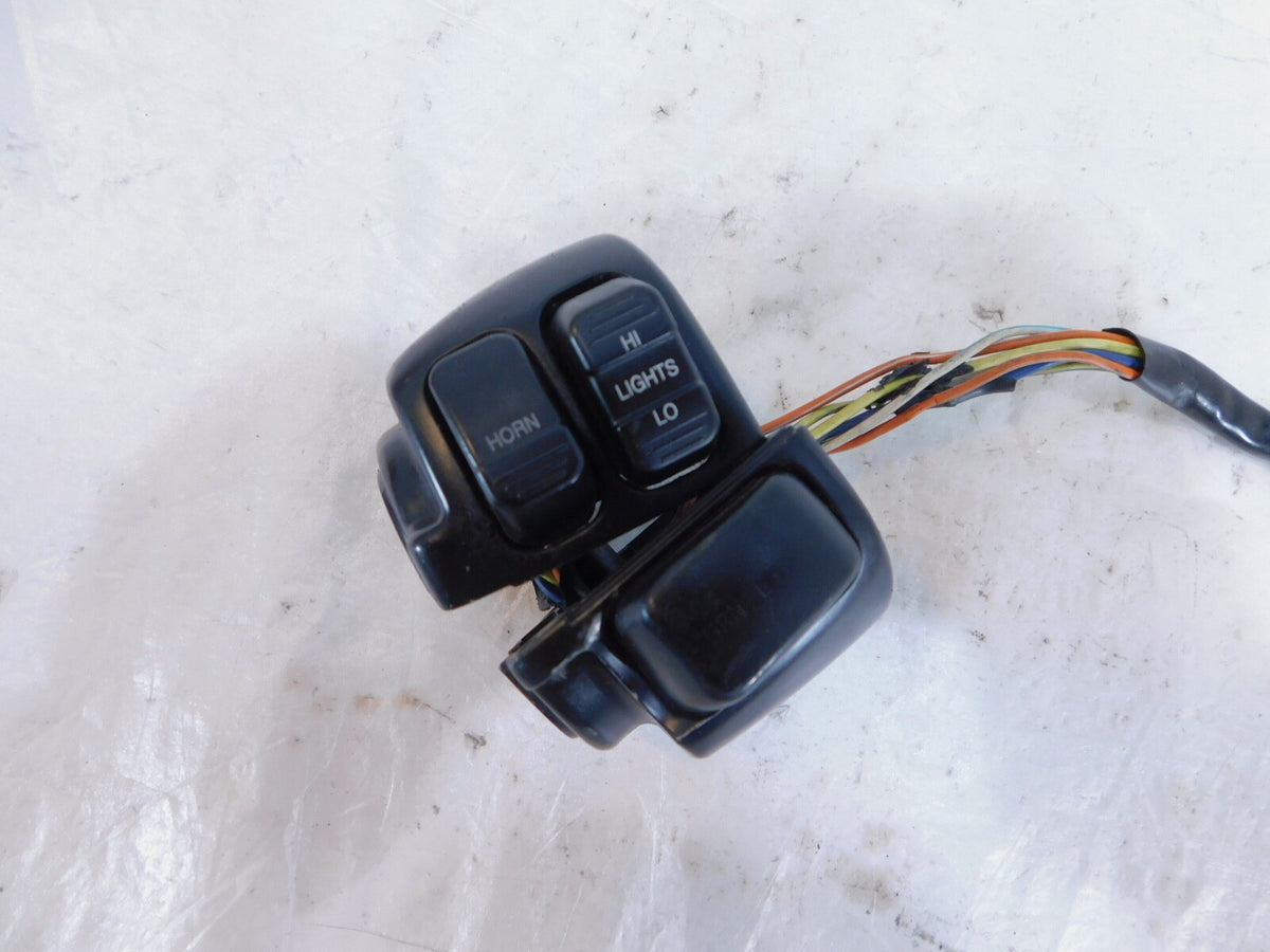 Harley Davidson Softail Dyna Sportster Left Handlebar Horn Turn Signal Switches - C3 Cycle