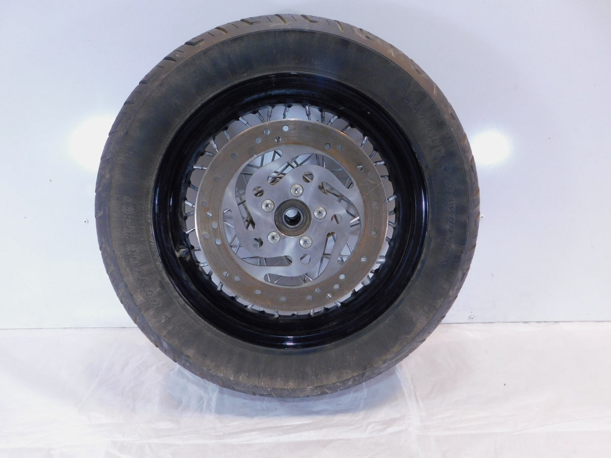 2007 Harley Davidson Sportster XL1200N 16" Black Laced Rear Wheel Rim & Tire - C3 Cycle