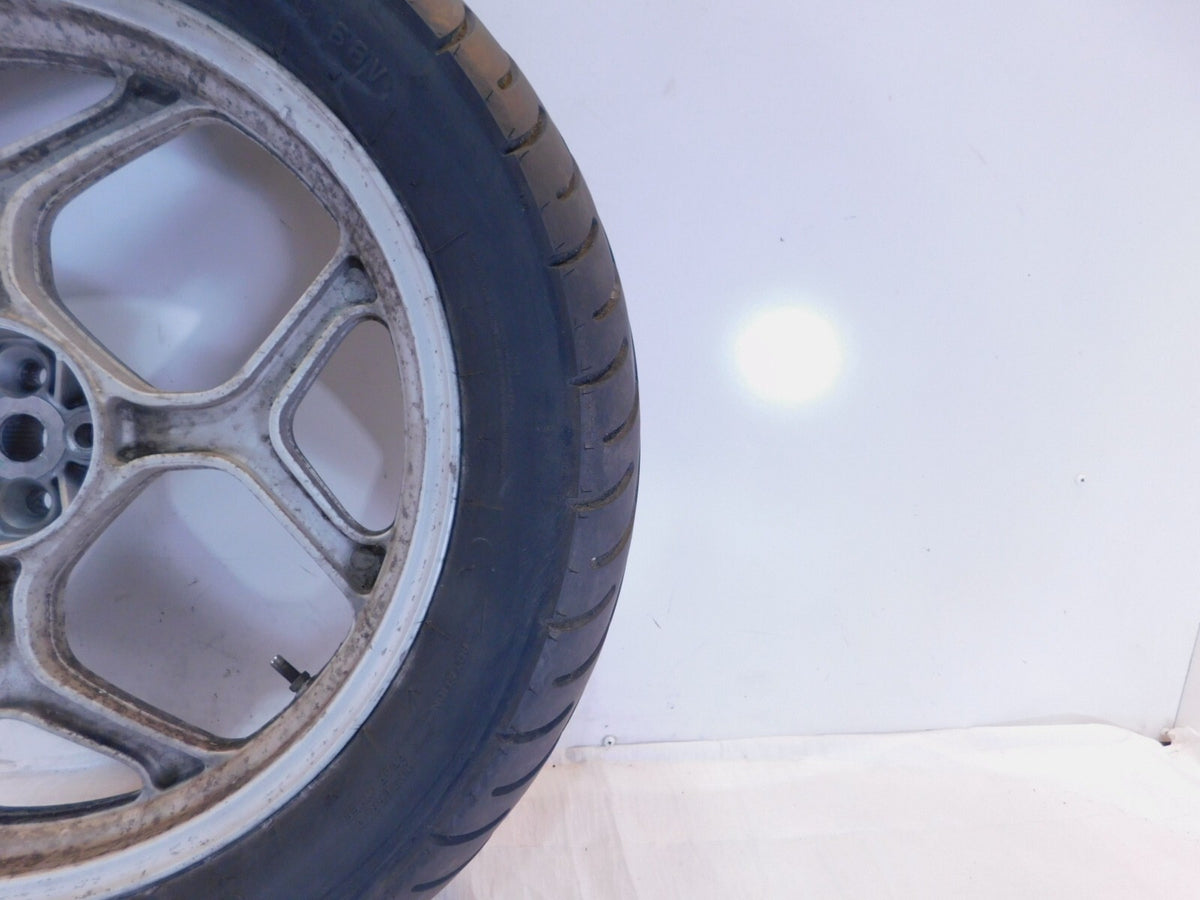 BMW K75 K75S K75RT K75T & K100 K100LT K100RS Silver Cast Rear Wheel Rim 2.75x17" - C3 Cycle