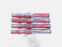 Harley Davidson Red EVO FXR Electra Glide Dyna & Softail Valve Pushrod Covers - C3 Cycle