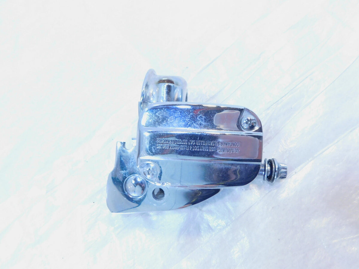 2001 01 Titan Phoenix ZRM ZSX Chrome Front Right Brake Master Cylinder Reservoir - C3 Cycle