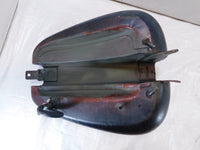 Harley Davidson Softail Heritage Classic & Fat Boy Black Fuel Gas Tank -Modified - C3 Cycle