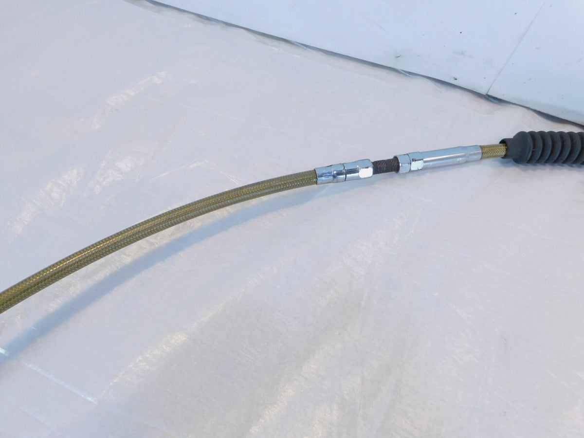 Braided Harley Sportster XLH 883 Hugger 1100 1200 Clutch Cable Line 38621-86A - C3 Cycle