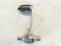 Right Harley Touring Dyna Sportster & Softail Chrome Heel Rest Footpeg Footrest - C3 Cycle