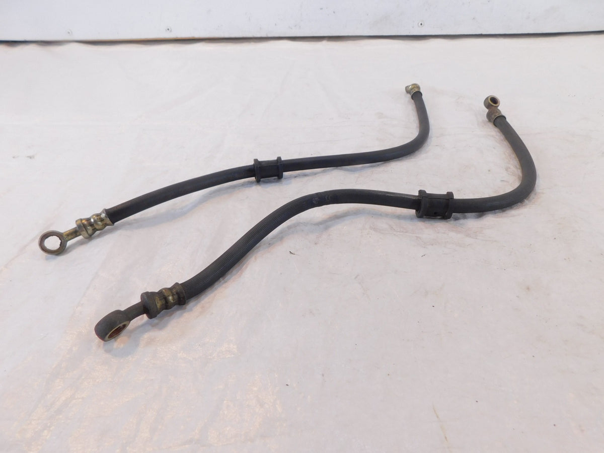 1982 82 Yamaha XJ750 Maxim 750 Front Brake Master Cylinder Brake Hose Pipe Lines - C3 Cycle