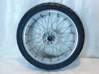 2001-2007 Aprilia ETV1000 Caponord 1000 Silver 19" Spoked Front Wheel Rim & Hub - C3 Cycle