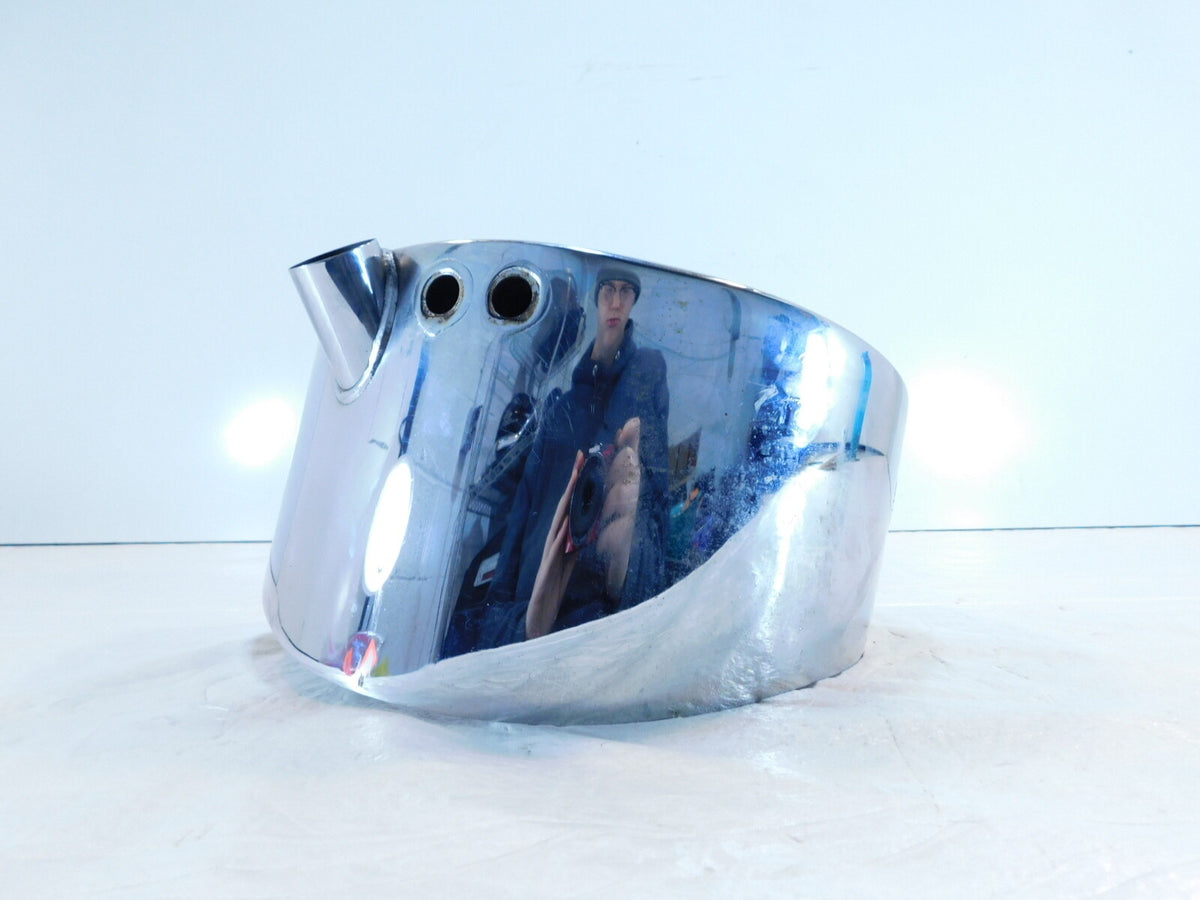 Harley Davidson Softail Heritage Classic & Fat Boy Chrome Oil Tank Bag Reservoir - C3 Cycle