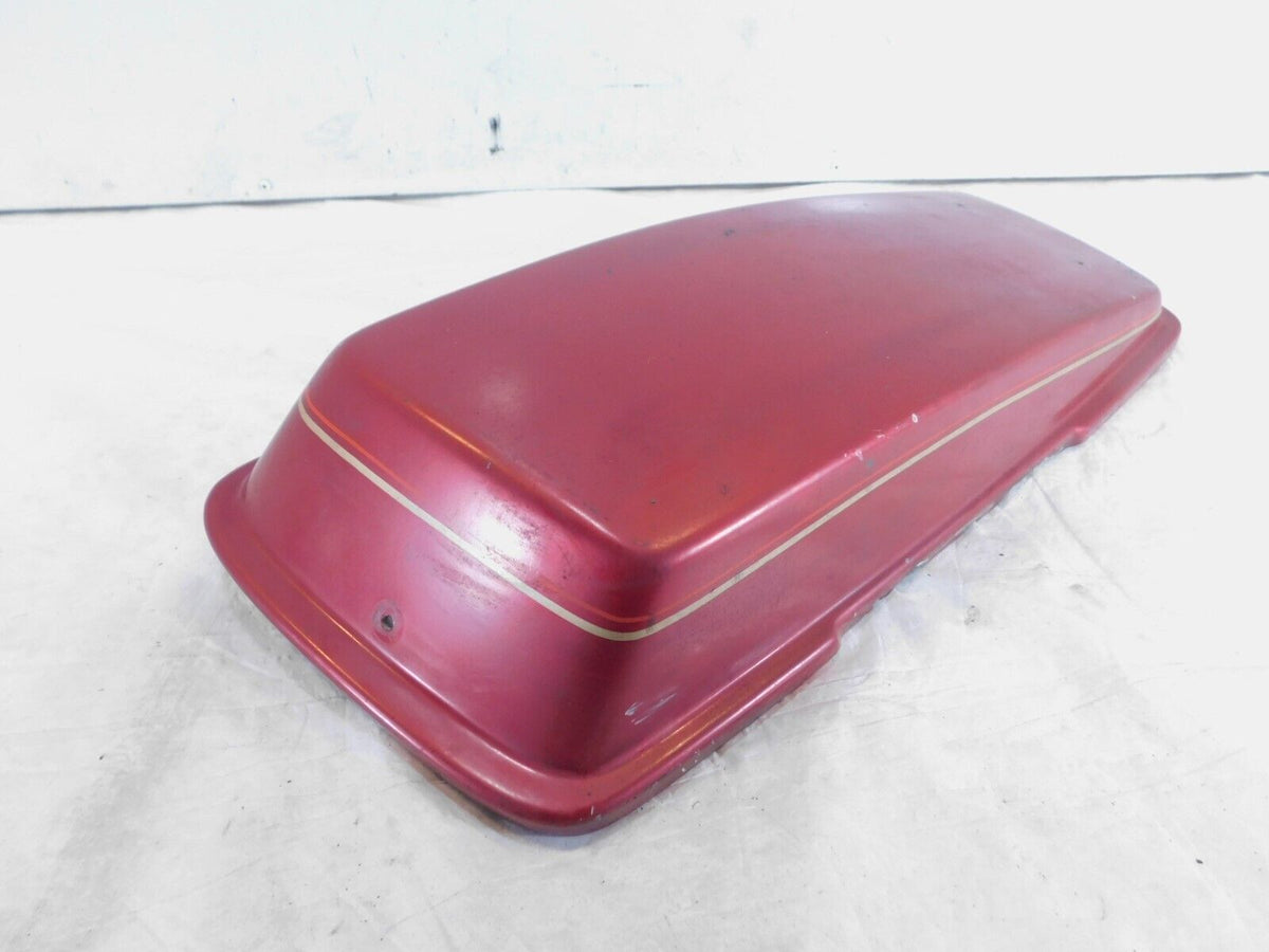 Harley Davidson Touring Road King & Electra Glide Red Left Saddlebag Cover Lid - C3 Cycle