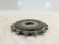 16 Triumph Street Twin Front Engine Motor Transmission 17T Tooth Output Sprocket - C3 Cycle