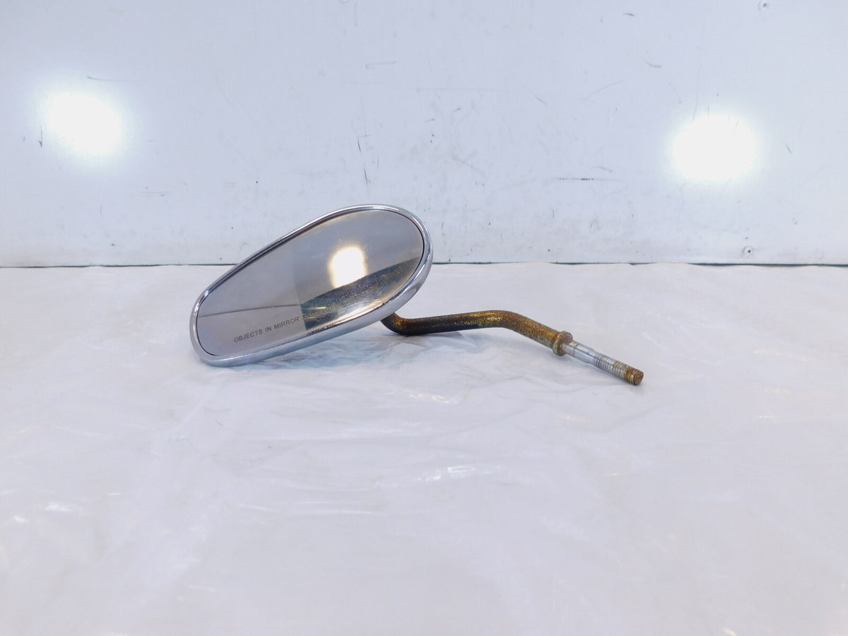 Harley Davidson FXR & Softail & Dyna & Sportster Left Chrome Rear View Mirror - C3 Cycle