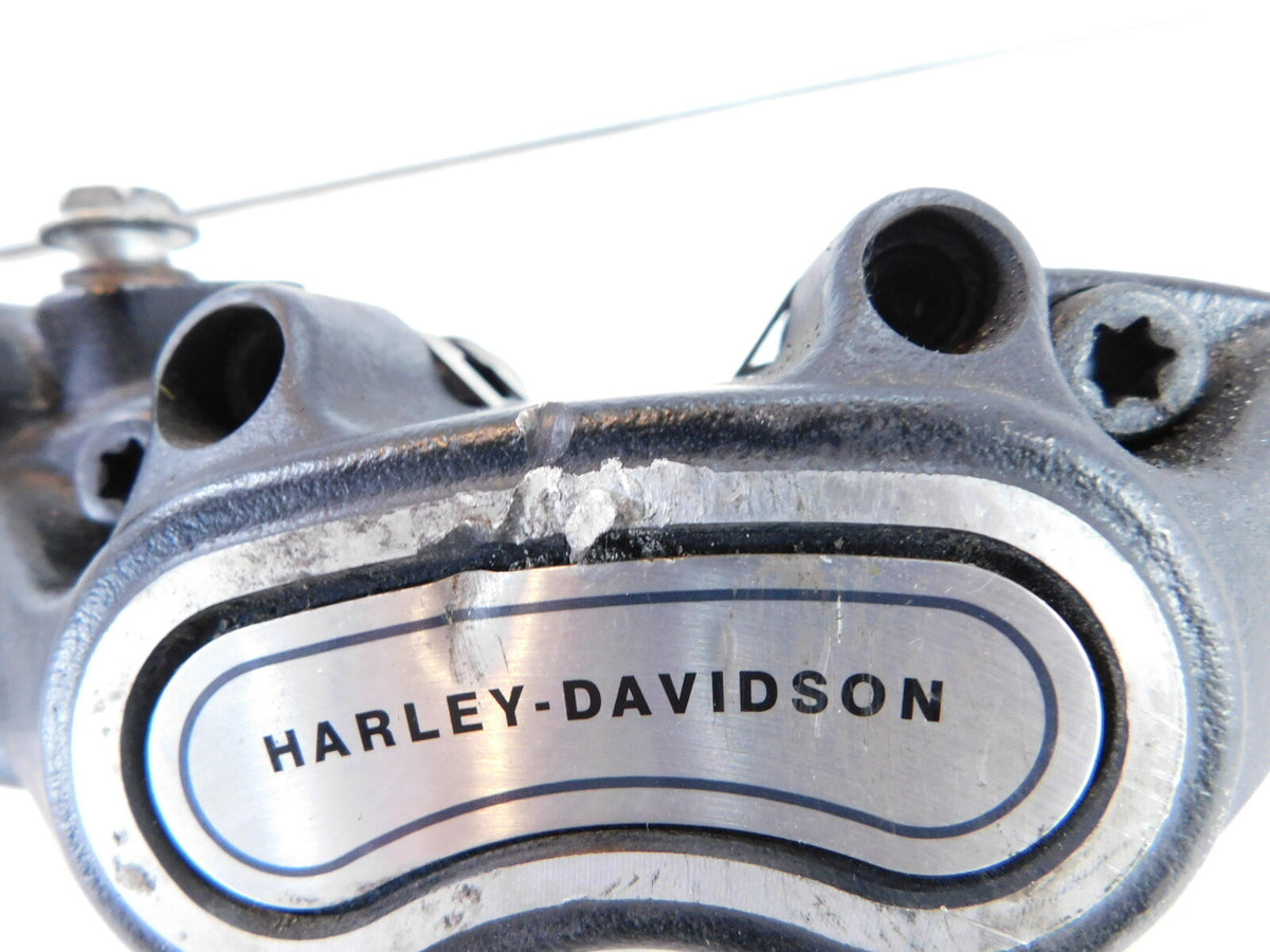 Harley Davidson Softail Fat Boy Milwaukee 8 Black Front Left Brake Disc Caliper - C3 Cycle