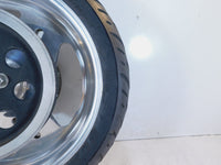 1995 & 1996 Buell M2 Thunderbolt Silver Rear Wheel Rim & Tire w/ Sprocket - C3 Cycle