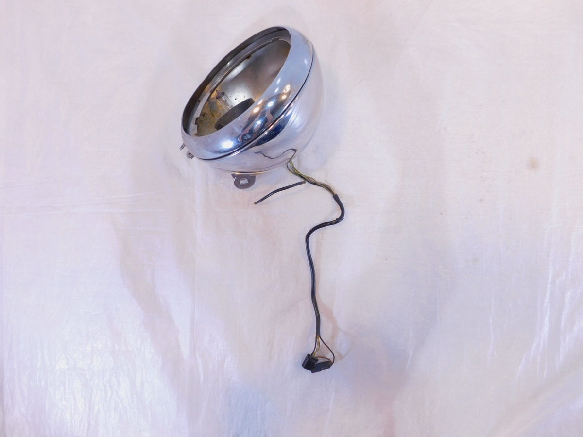 Harley Softail Heritage Classic & Fat Boy Chrome Shell Headlight Housing Bucket - C3 Cycle