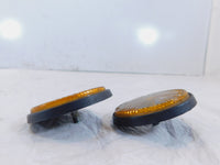 1996-2014 Honda Rebel 250 CMX250C Amber Front Left/ Right Side Fender Reflectors - C3 Cycle
