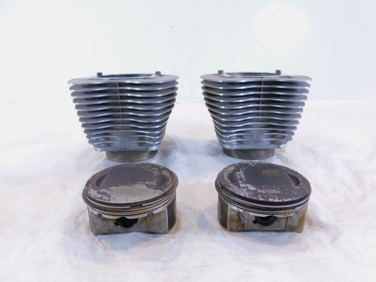 Harley Davidson Dyna Softail Silver Twin Cam 103 Cylinder Barrel Jug w/ Pistons - C3 Cycle