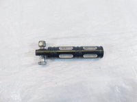 One Harley Davidson FXR Dyna Sportster&  Softail Black Billet Footpeg Footrest - C3 Cycle