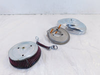 Harley Davidson Dyna Super Glide & Low Rider Air Cleaner Airbox and Backplate - C3 Cycle