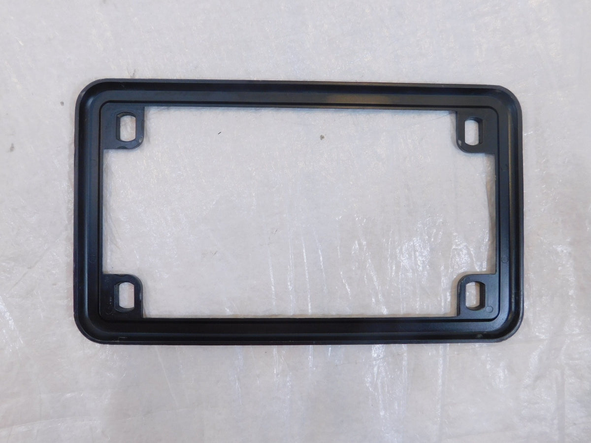 2007-2012 Triumph Tiger 1050 Black Rear License Plate Trim Frame Cover - C3 Cycle