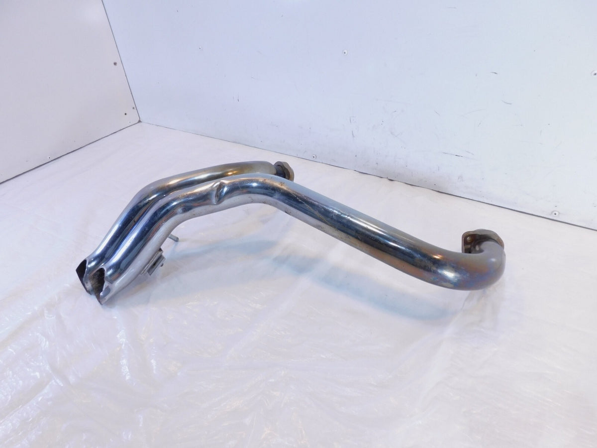 Harley Sportster XL 883 & 1200 Roadster Custom & Low Exhaust Header Dual Pipes - C3 Cycle