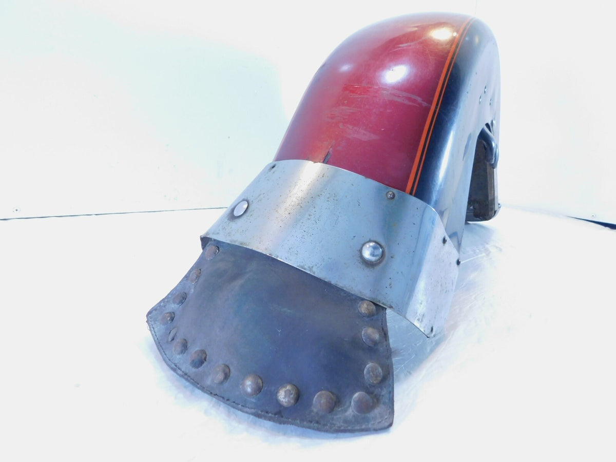 Harley Davidson EVO Touring Electra Glide Red & Black Front Wheel Cover Fender
