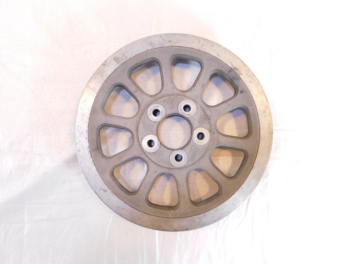 07-10 Harley Davidson Dyna Super Glide Silver Rear Wheel Sprocket Belt Pulley