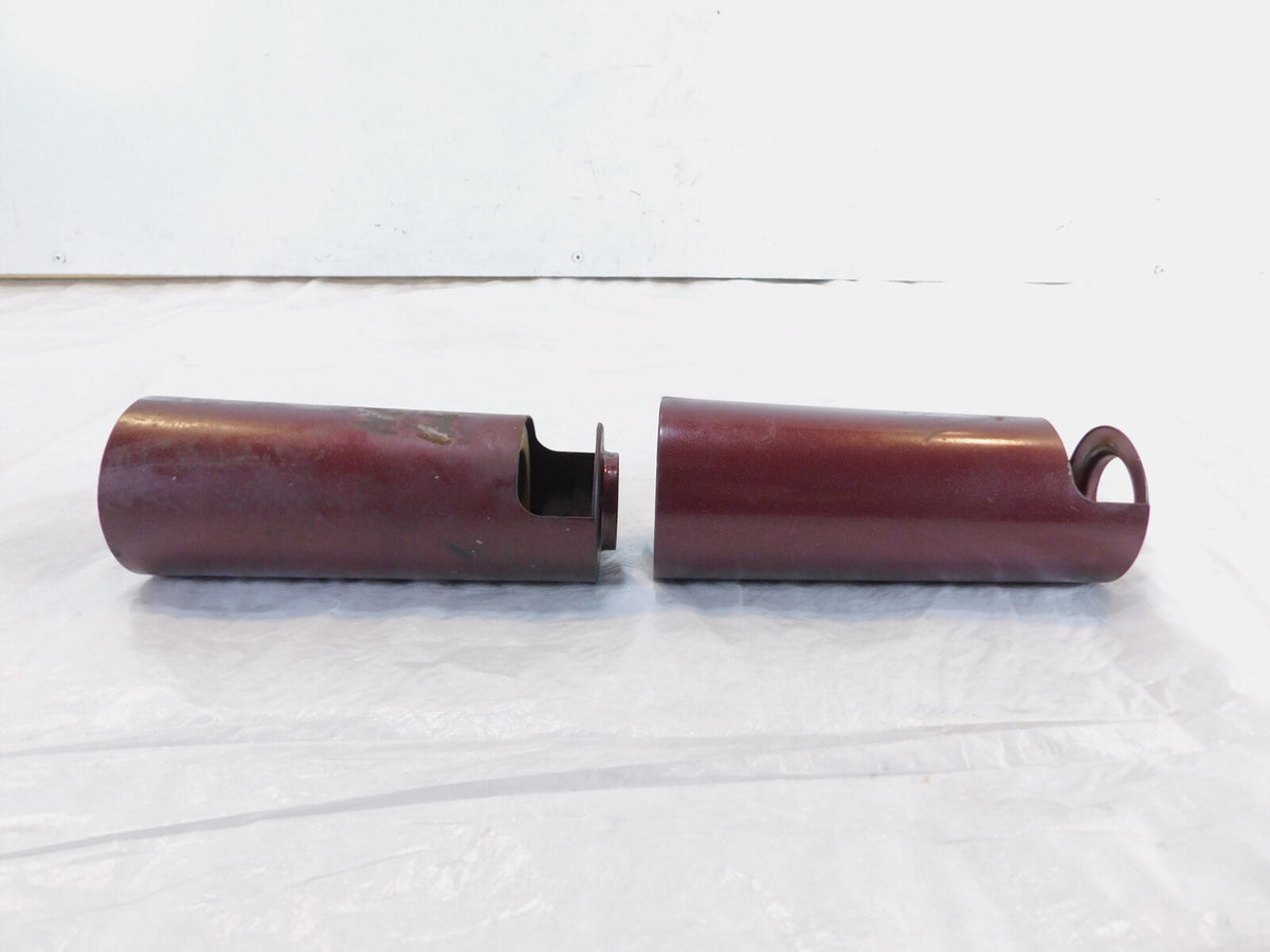 1972 72 Honda CB350K CB350K4 350 Maroon Front Lower Left/Right Fork Leg Covers - C3 Cycle