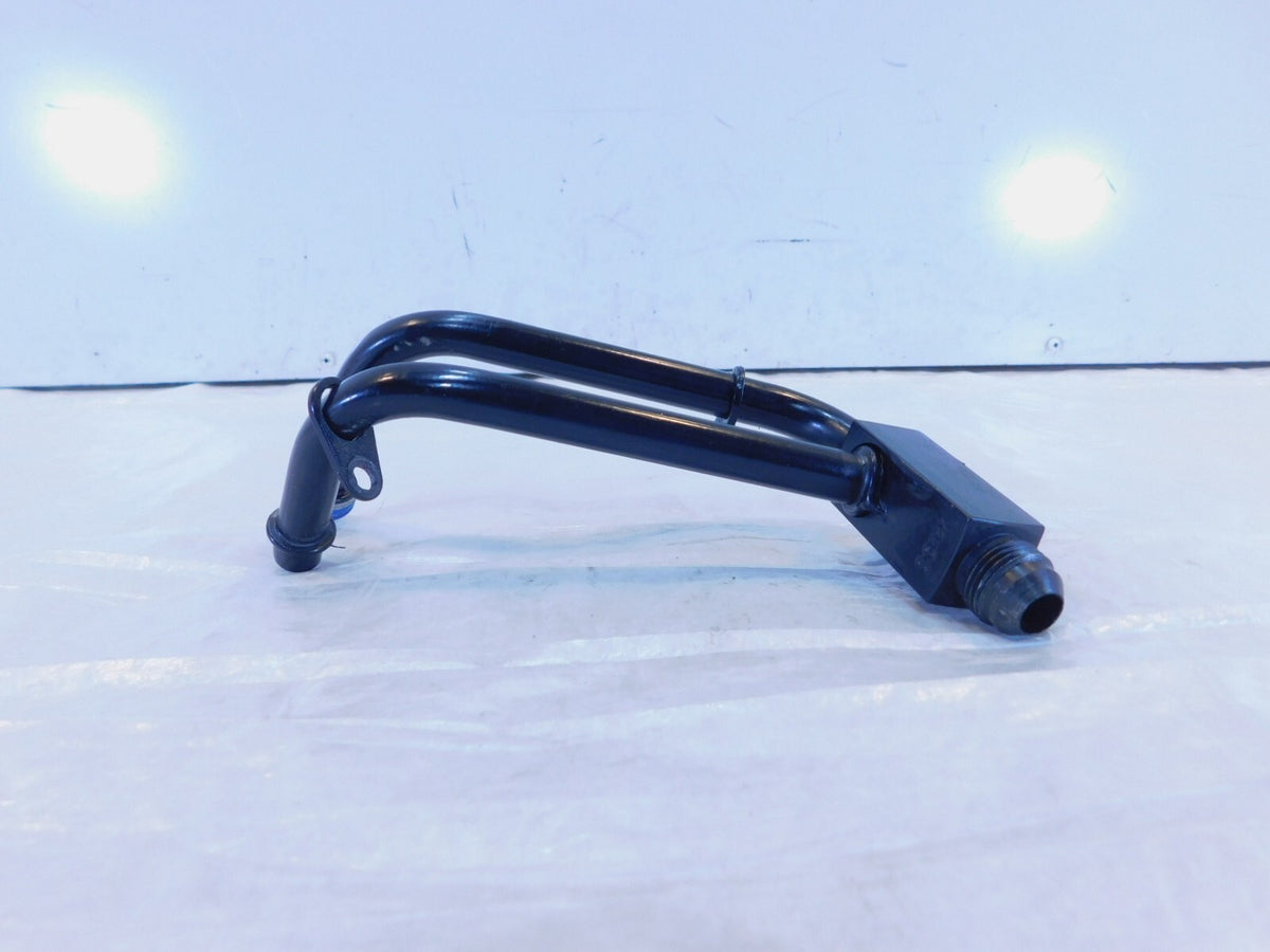 2000-2001 Victory V92 Sport Cruiser Black Oil Cooler Hose Line Pipe Manifold - C3 Cycle