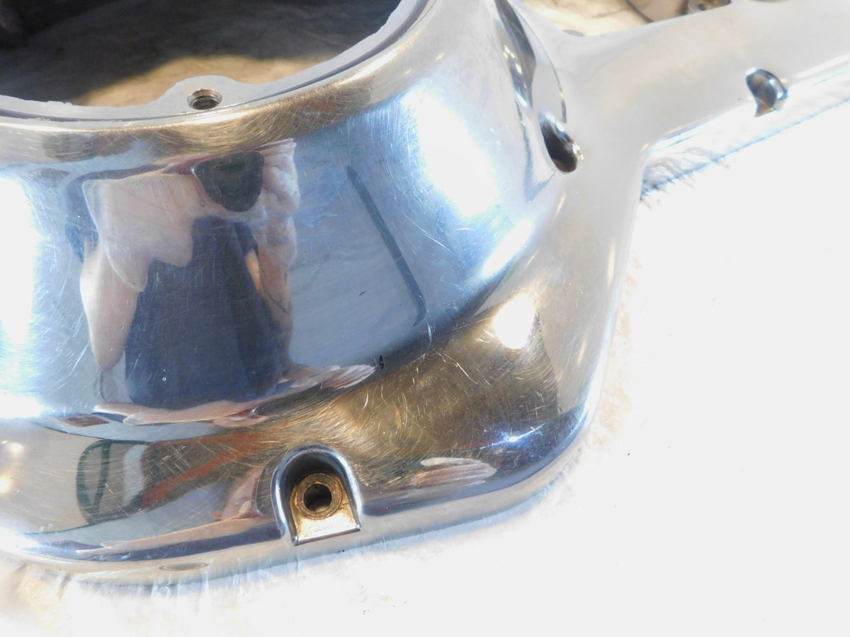 Harley Davidson Electra Glide Chrome Primary Engine Motor Clutch Cover 60606-89 - C3 Cycle