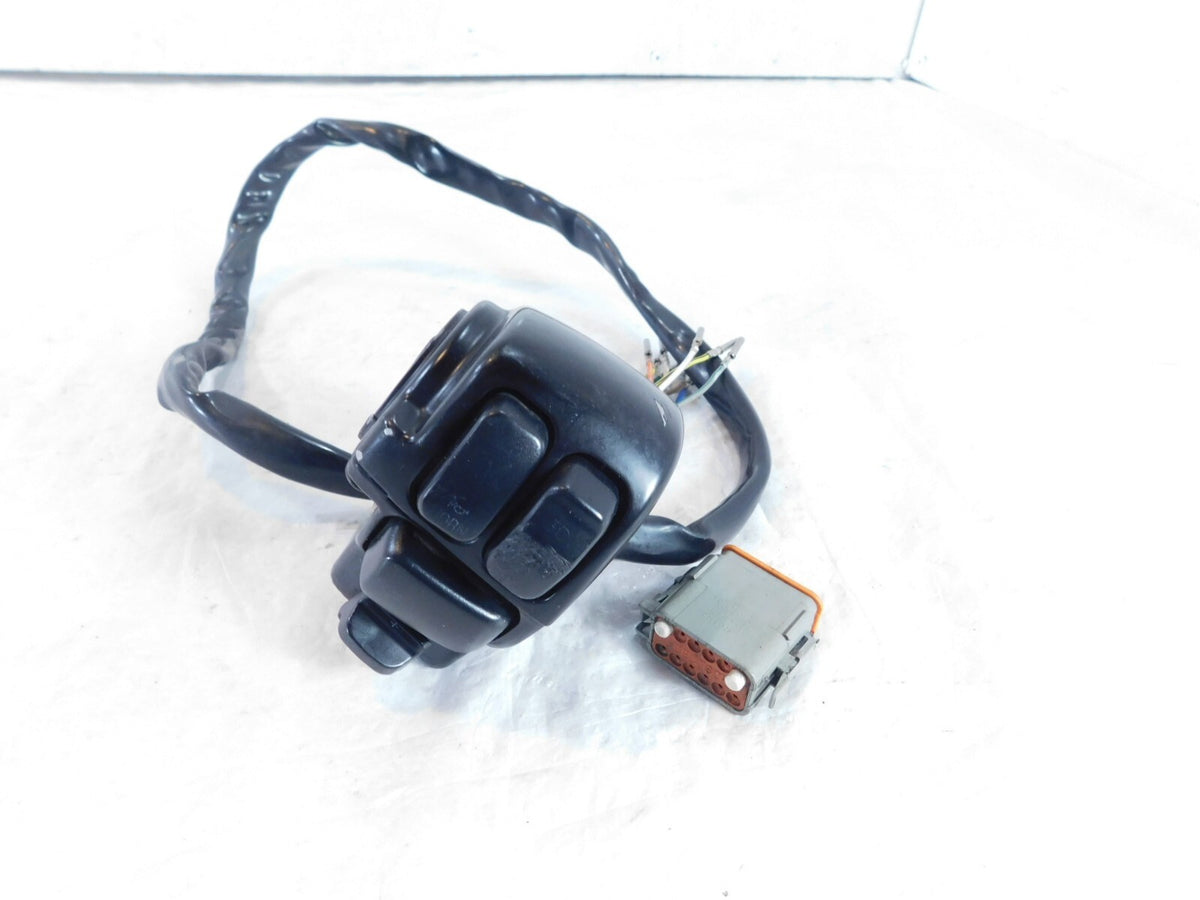 Harley Electra Glide Left Handlebar Engine Start Kill Switches w/ Radio Volume - C3 Cycle