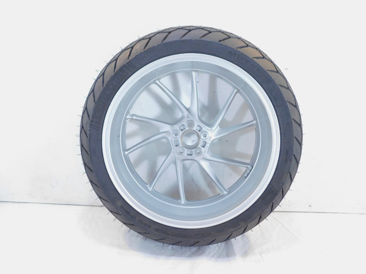 2012-2018 BMW F800 F800GT Cast Silver Rear Wheel Rim & Tire 5.5 X 17 - C3 Cycle