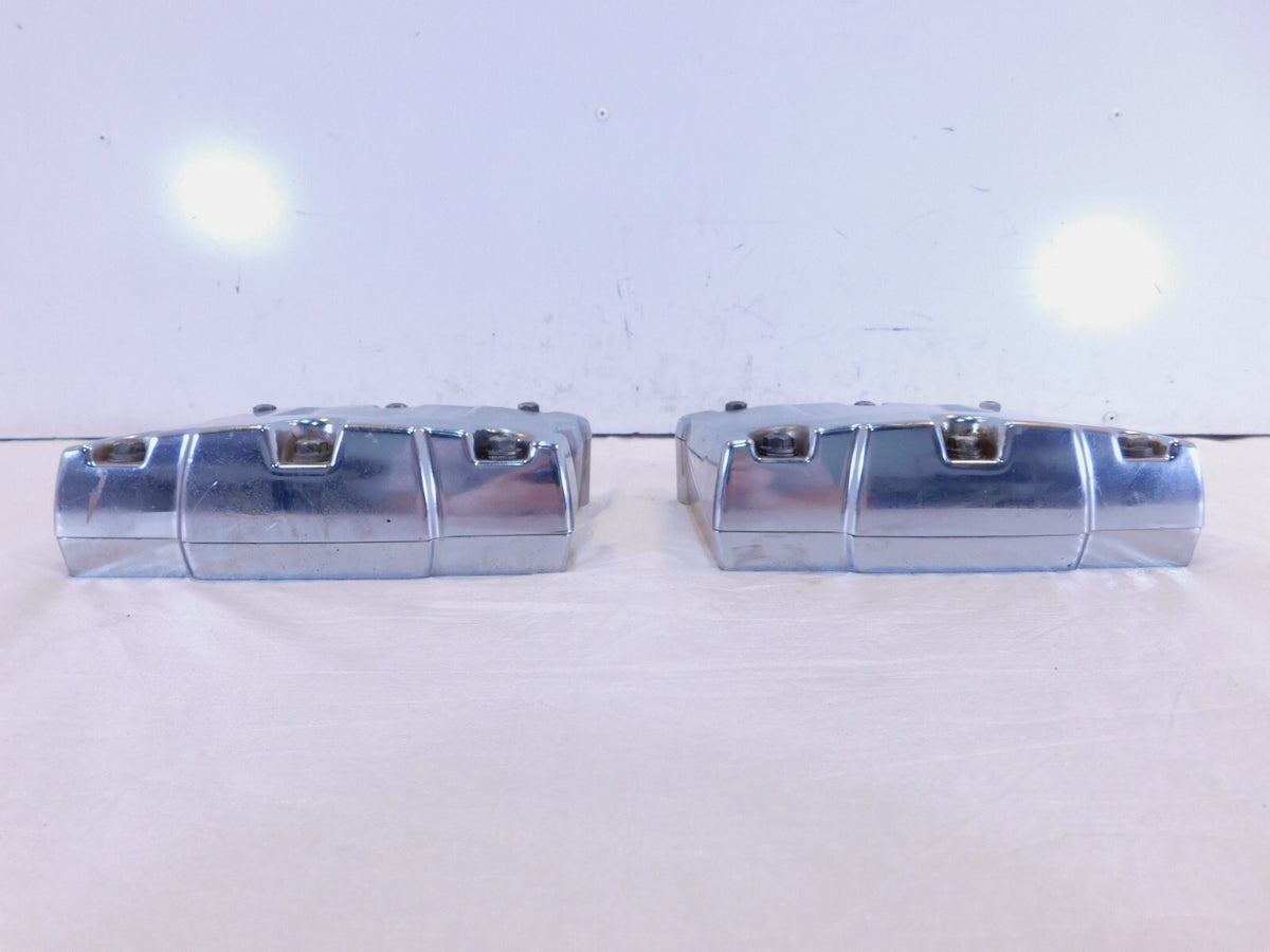 Harley Davidson Touring Dyna & Softail Chrome Cylinder Head Rocker Boxes - C3 Cycle