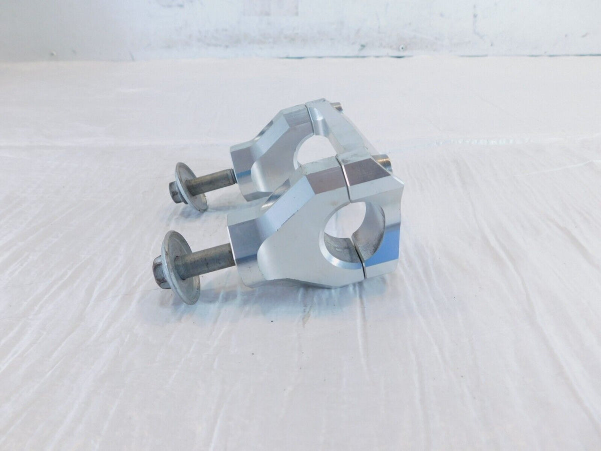 2006-2009 Aprilia Tuono 1000 RSV1000 Upper/Lower Handlebar Riser Bracket Clamps - C3 Cycle