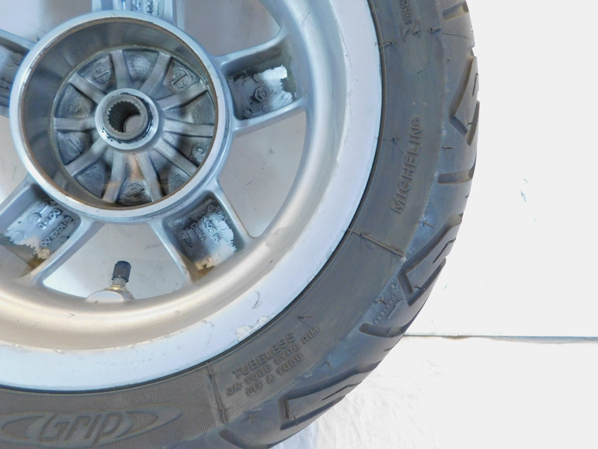 Piaggio Vespa LX LXV S 50 125 150 Cast Rear Wheel Rim & Tire 10" x 3.0" - C3 Cycle