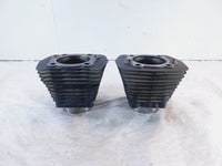 1999-2001 Buell X1 Lightning Pair Black Front & Rear Cylinder Barrel Jugs - C3 Cycle